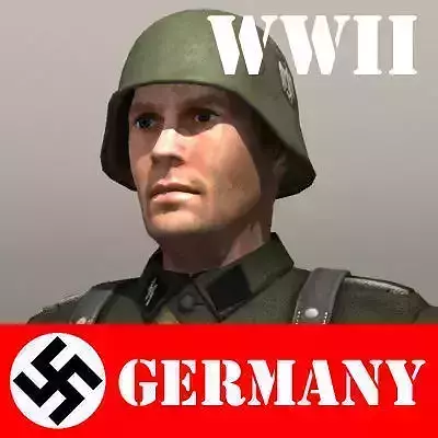 german soldier and kar 98k