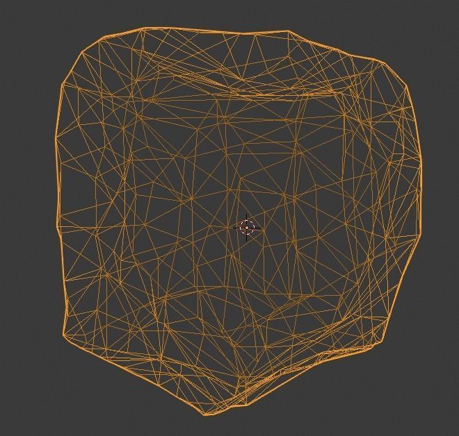 Low-Poly Rock Low-poly 3D model_11