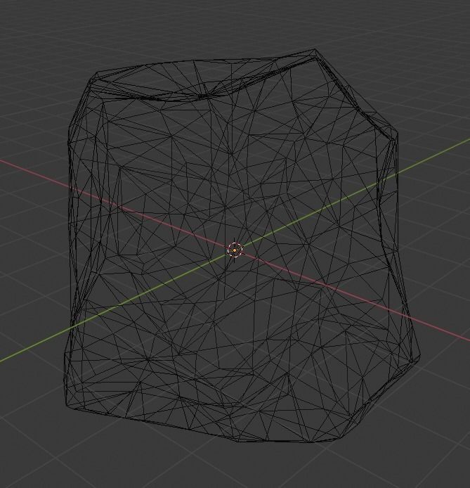 Low-Poly Rock Low-poly 3D model_14