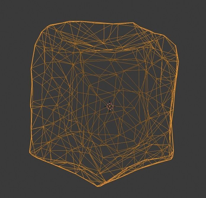 Low-Poly Rock Low-poly 3D model_10