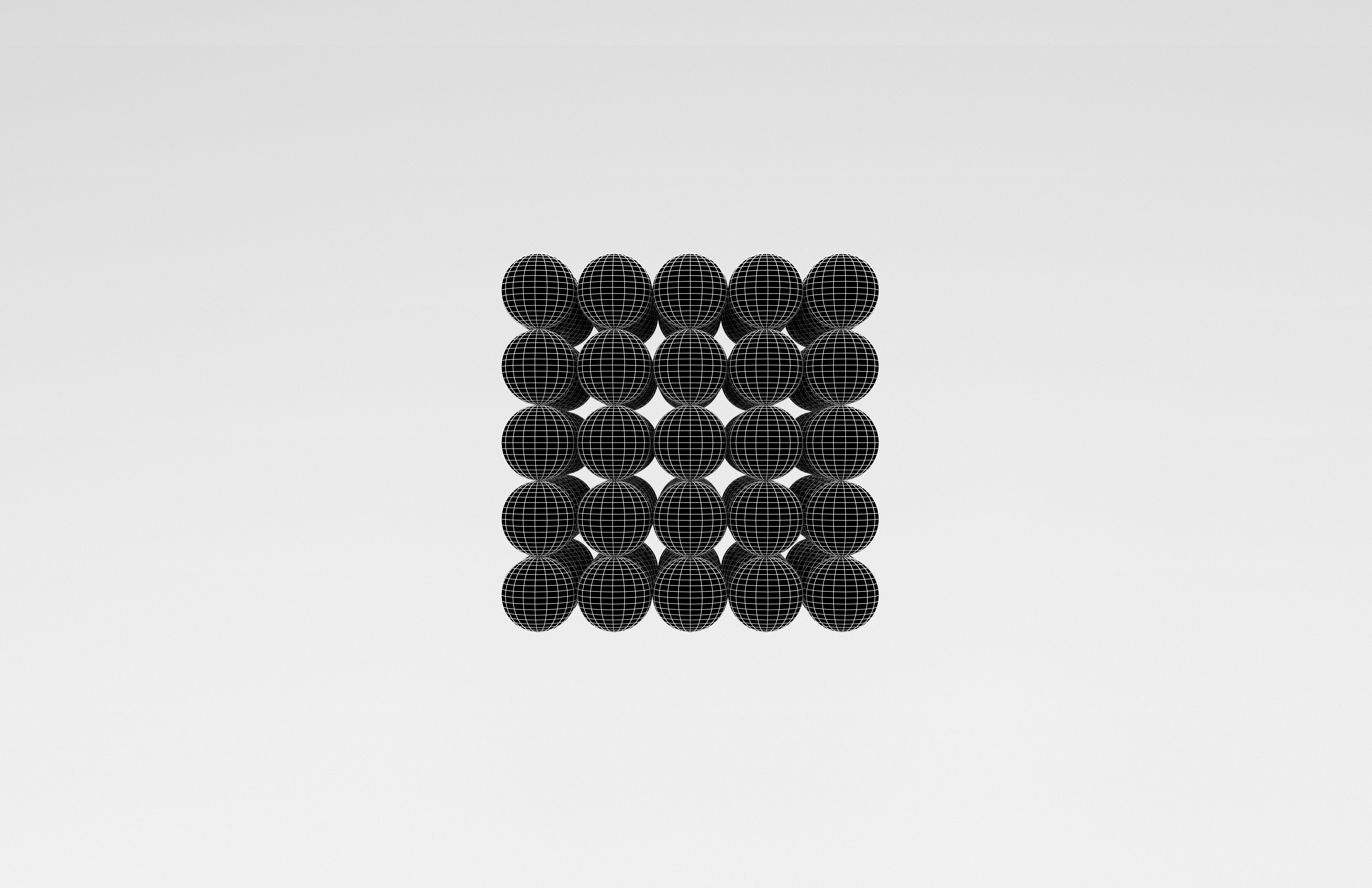Buckyballs v1 002 Low-poly 3D model_7