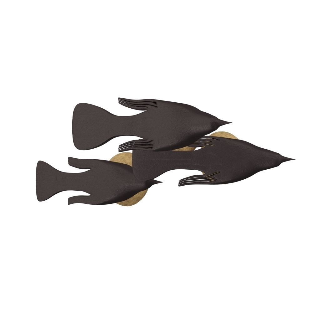 Butterfield Statue Set 3D model_4