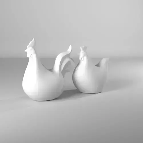 Rooster Chicken Figurine Animal