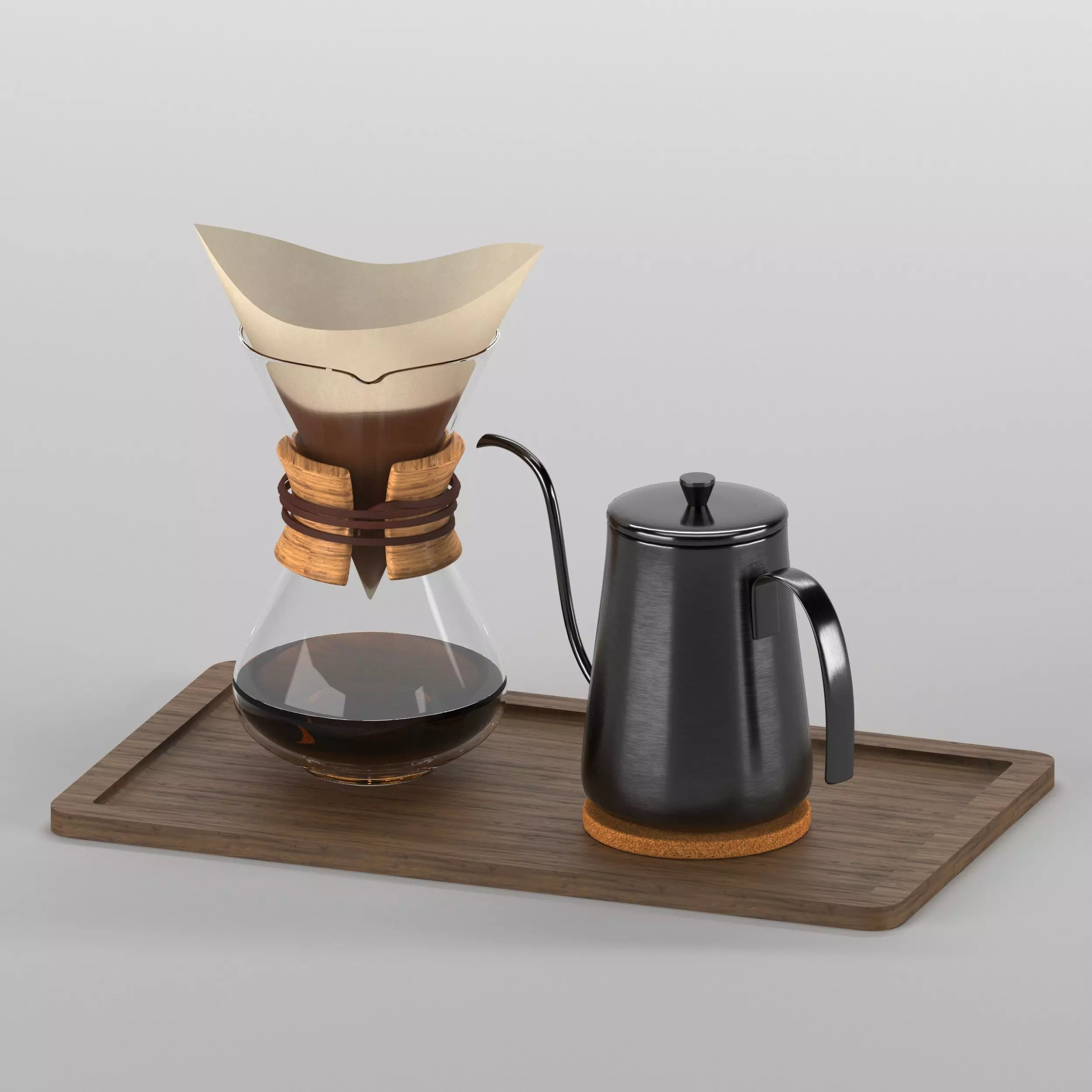 Chemex type 2 3D model_0