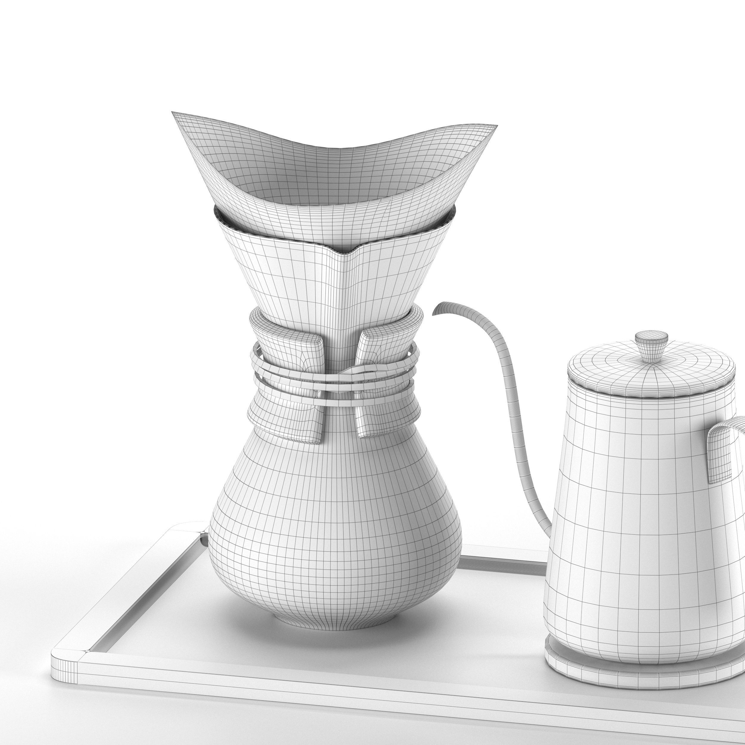 Chemex type 2 3D model_15