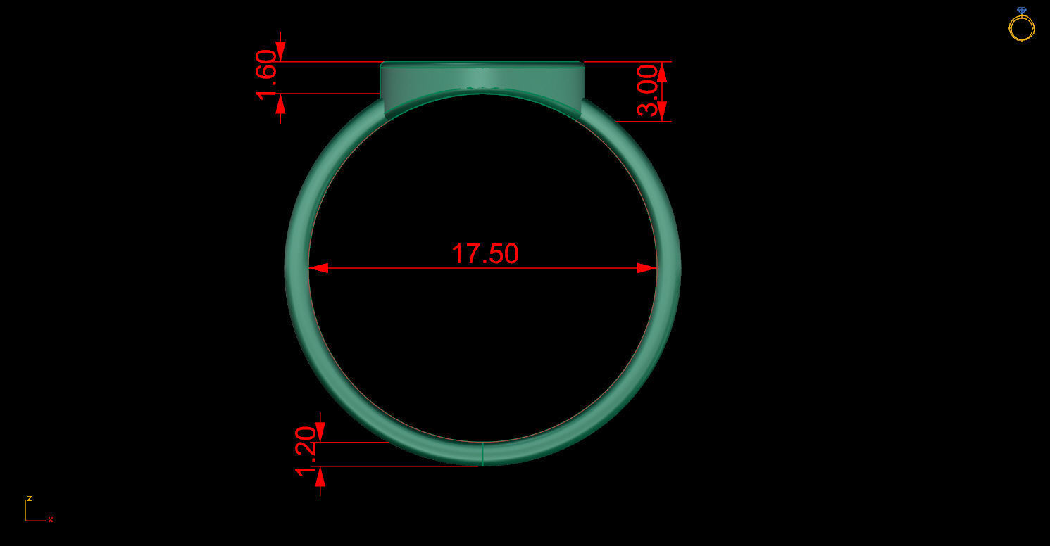 Ring 97 3D print model_9