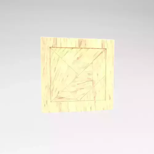 Tangram Puzzle v1 002 Low-poly 3D model