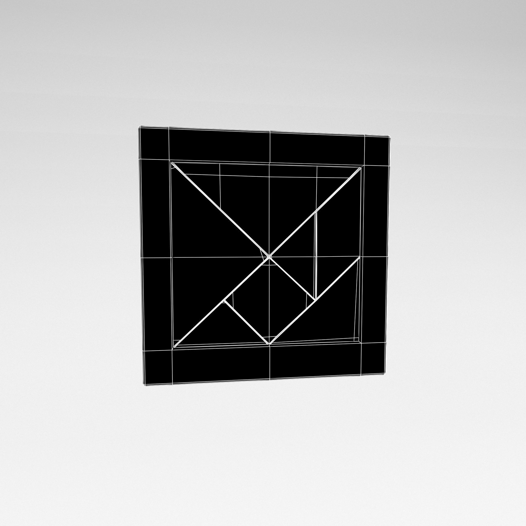 Tangram Puzzle v1 003 Low-poly 3D model_5