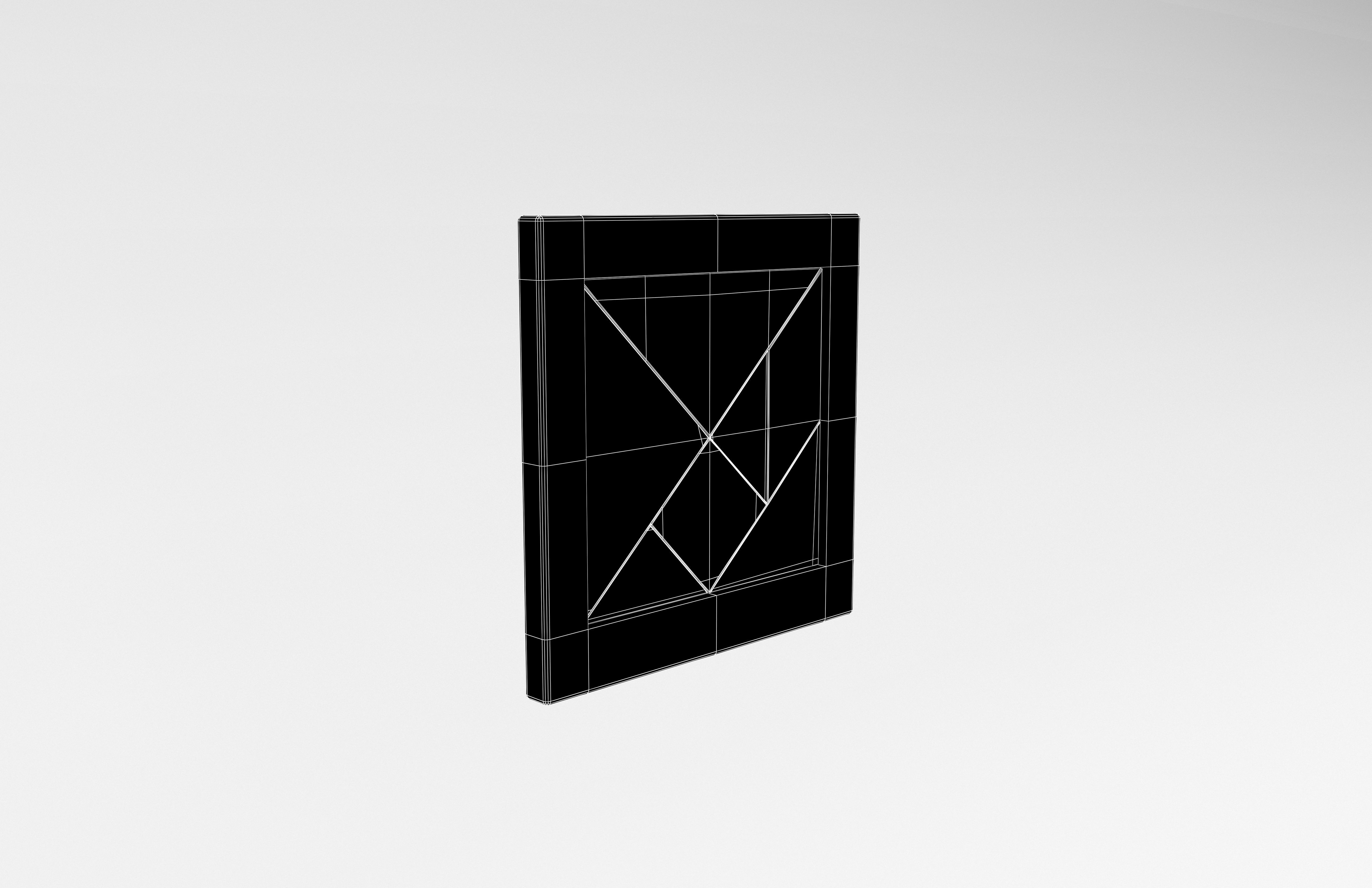 Tangram Puzzle v1 003 Low-poly 3D model_8