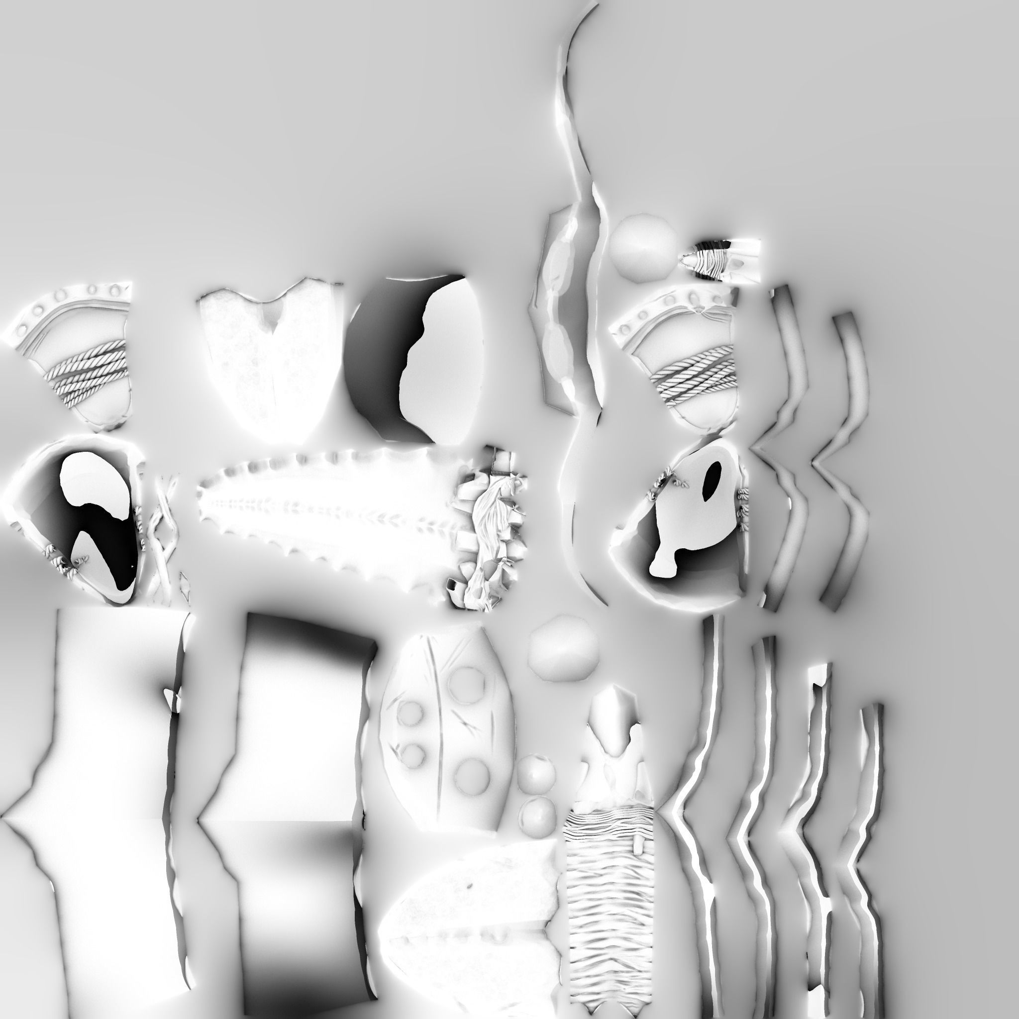 Demon low poly and printable 3D print model_14