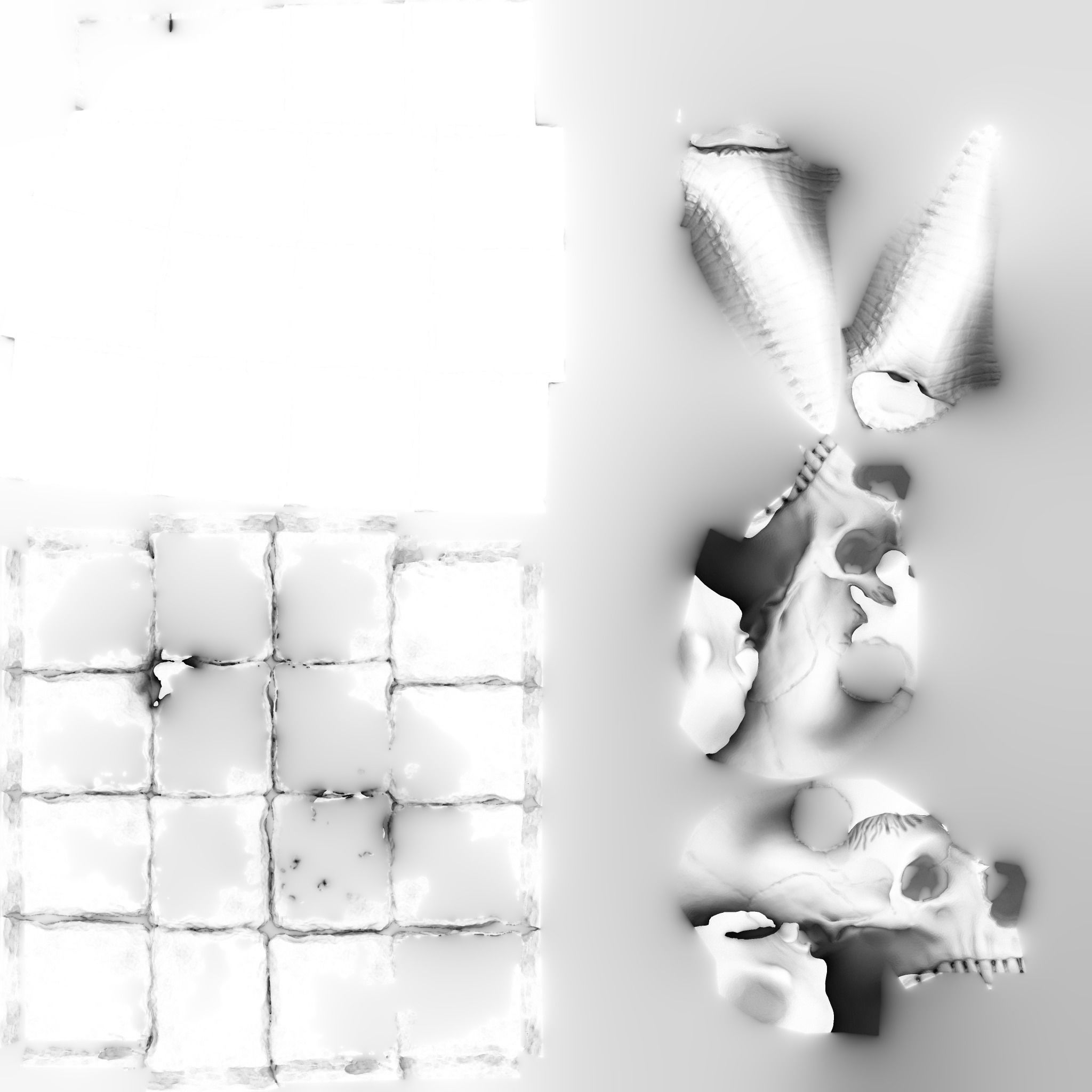 Demon low poly and printable 3D print model_20