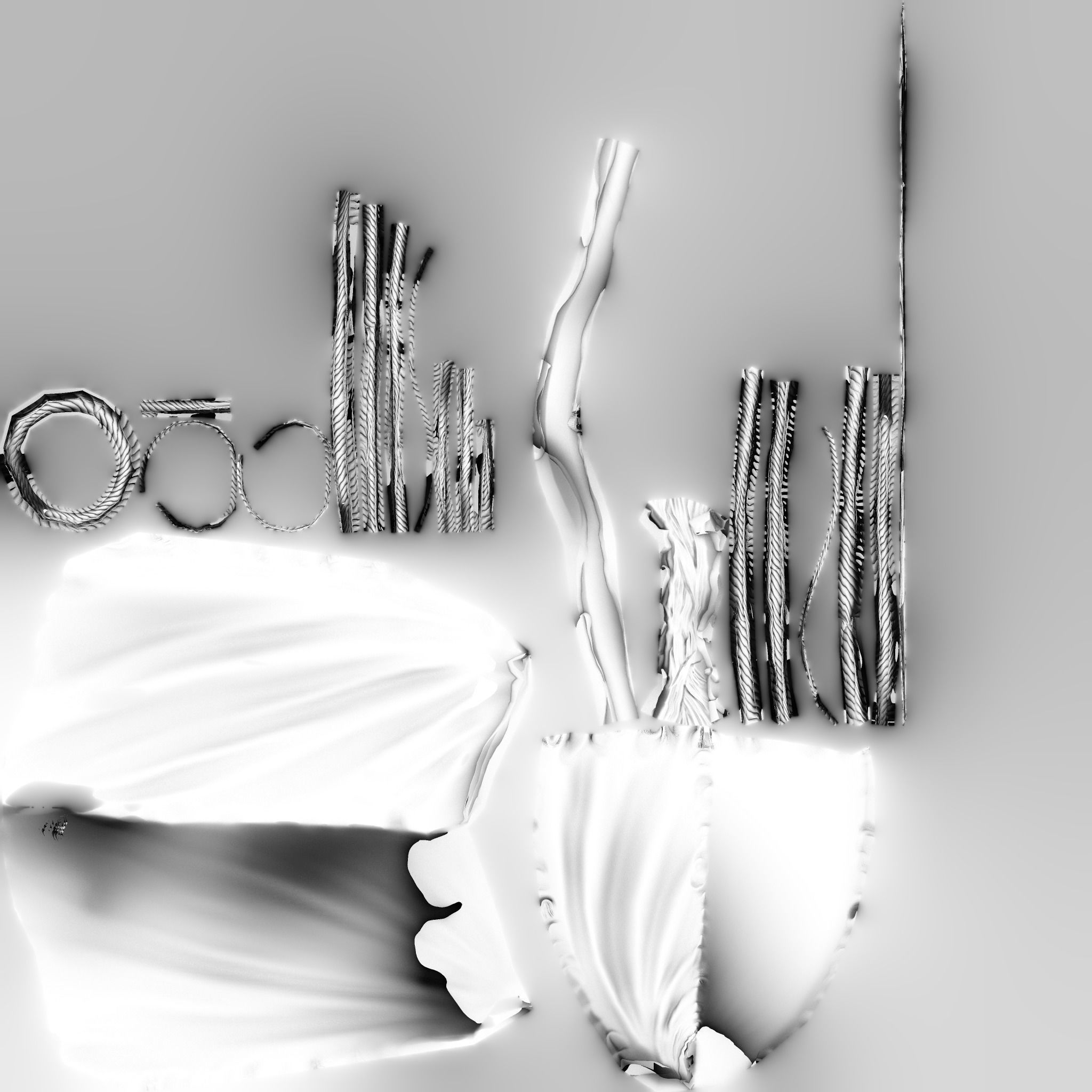 Demon low poly and printable 3D print model_26