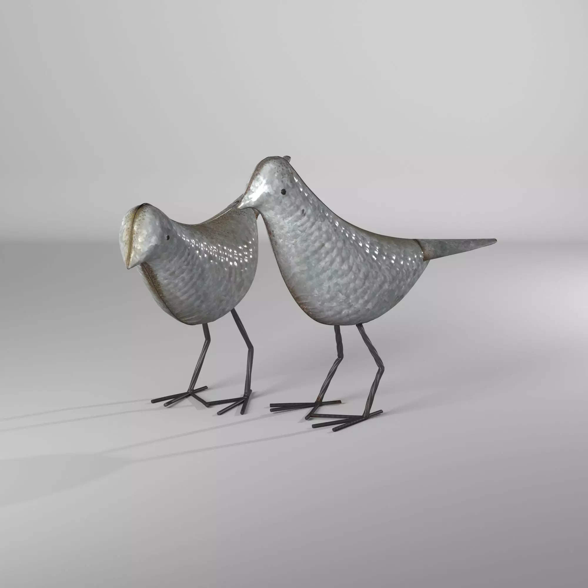 Gardner Bird Figurine Animal 3D model_0