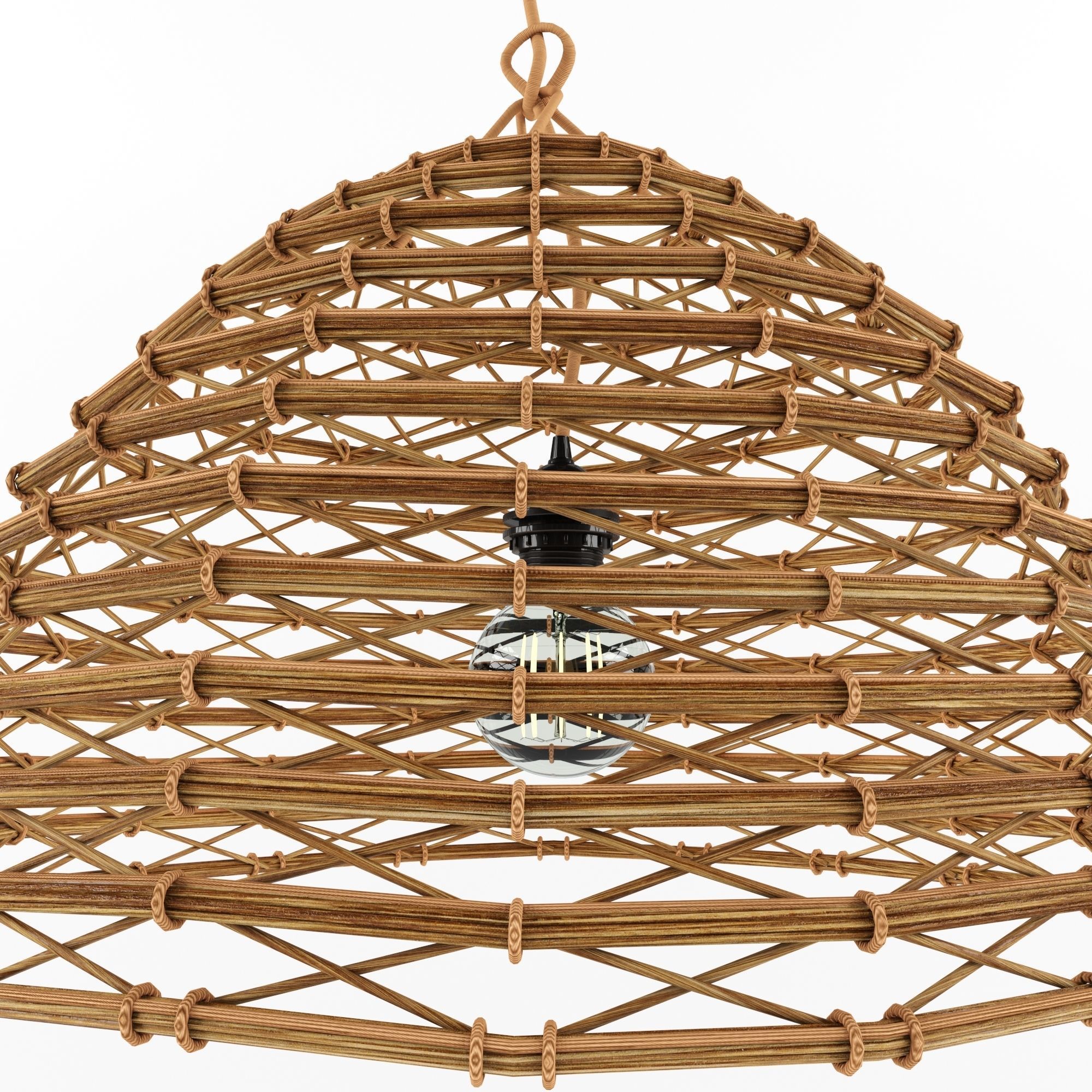 bamboo lamp 14 3D model_1