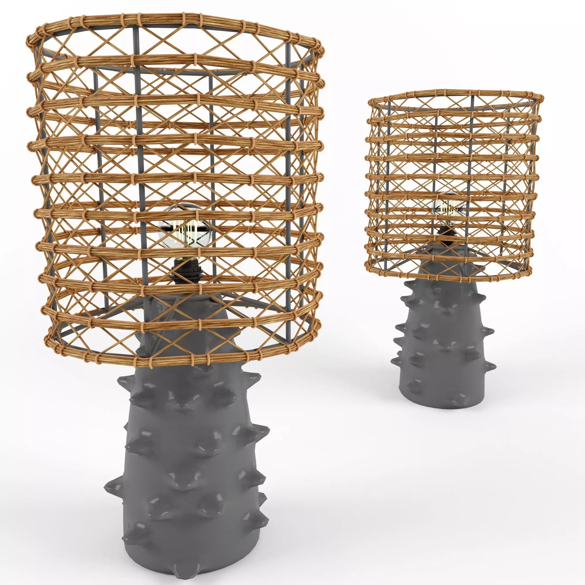 bamboo lam 16 3D model_0