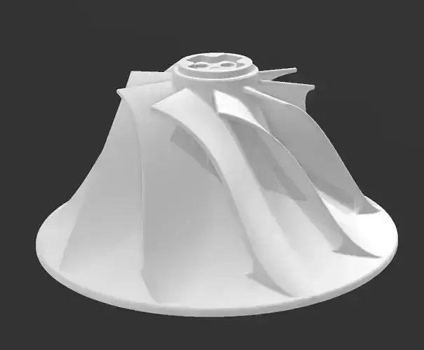 IMPELLER turbine blade