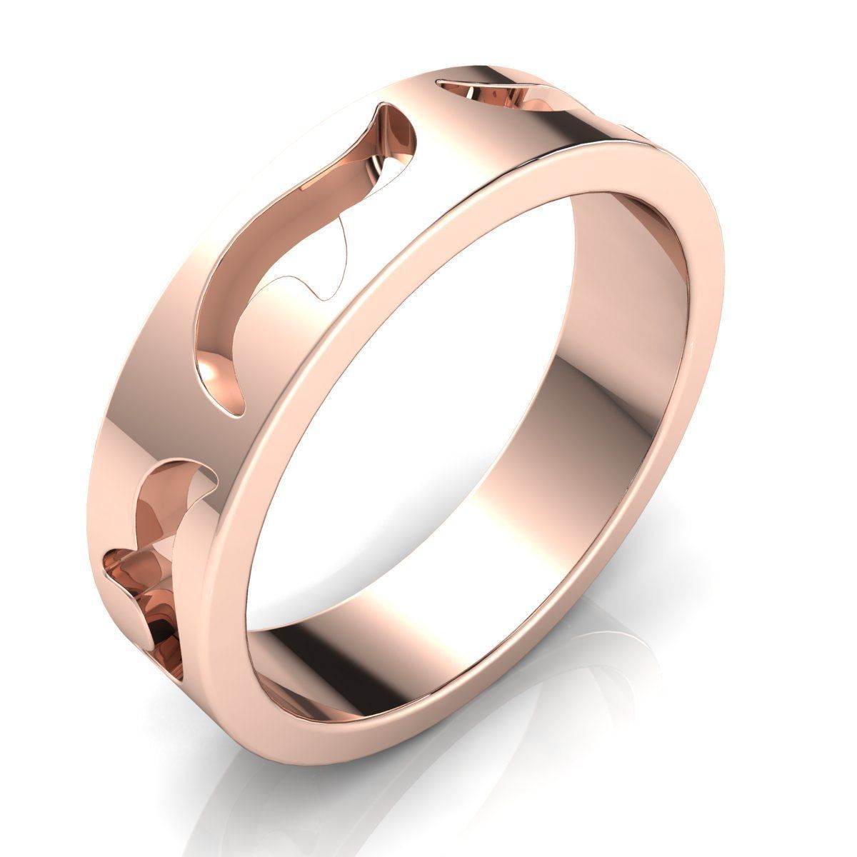 plain  Ring 3d model  Free 3D print model_1