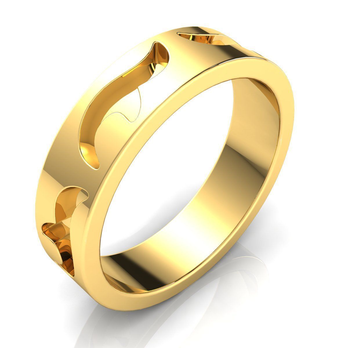 plain  Ring 3d model  Free 3D print model_2