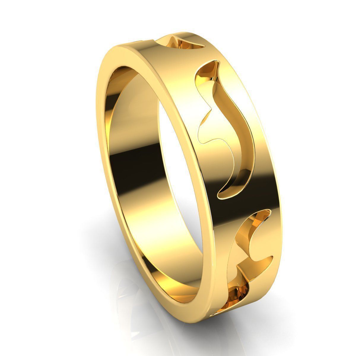 plain  Ring 3d model  Free 3D print model_12