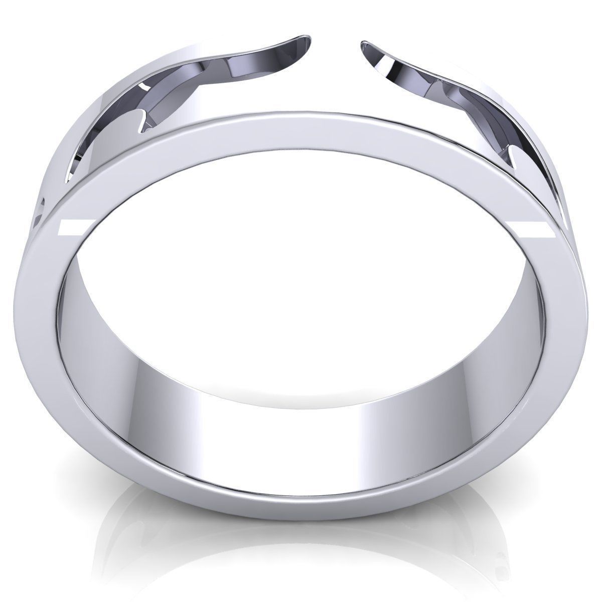 plain  Ring 3d model  Free 3D print model_3