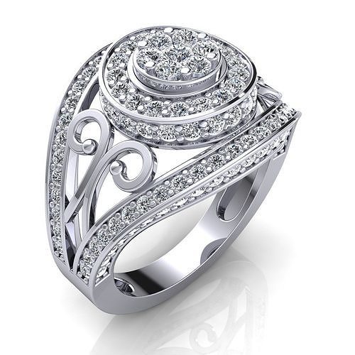 Vintage Collection Ring 3d Model print  3D print model