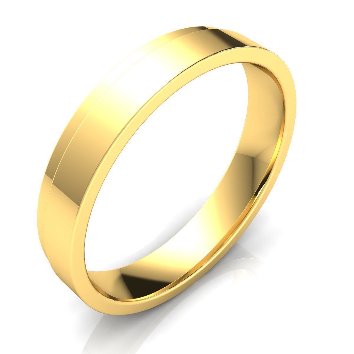 Plain Band Ring 3d Model Print Free 3D print model_2