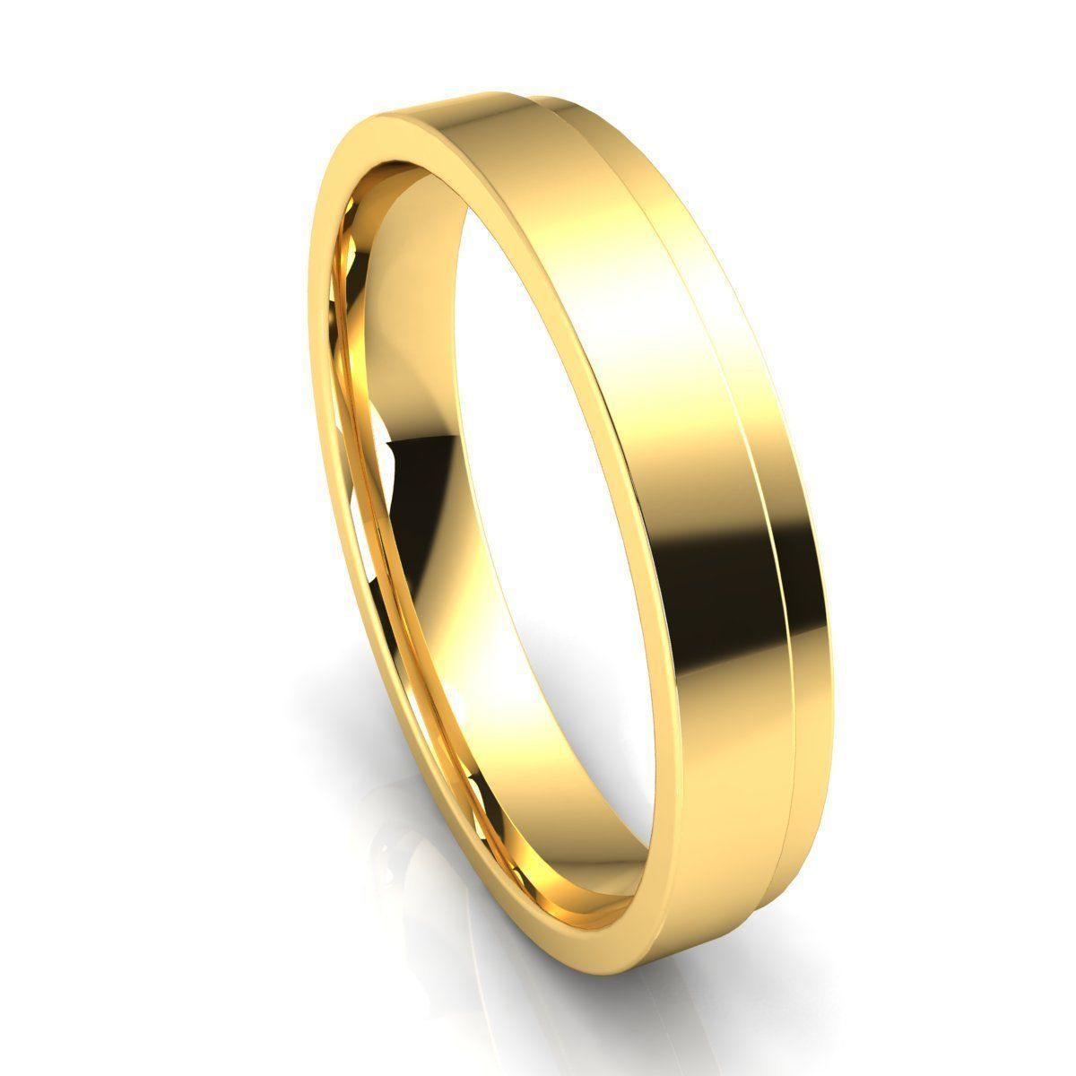 Plain Band Ring 3d Model Print Free 3D print model_12