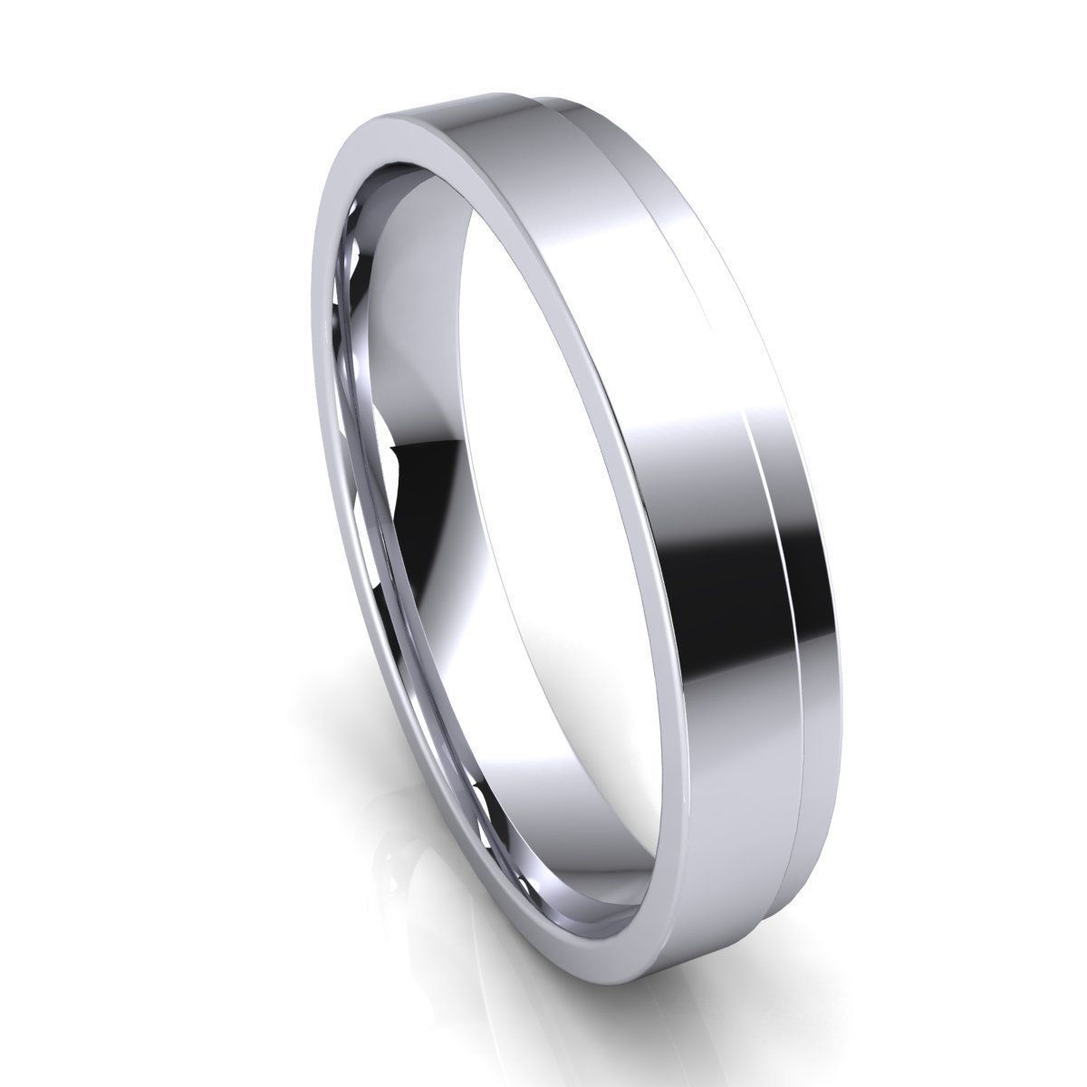 Plain Band Ring 3d Model Print Free 3D print model_10