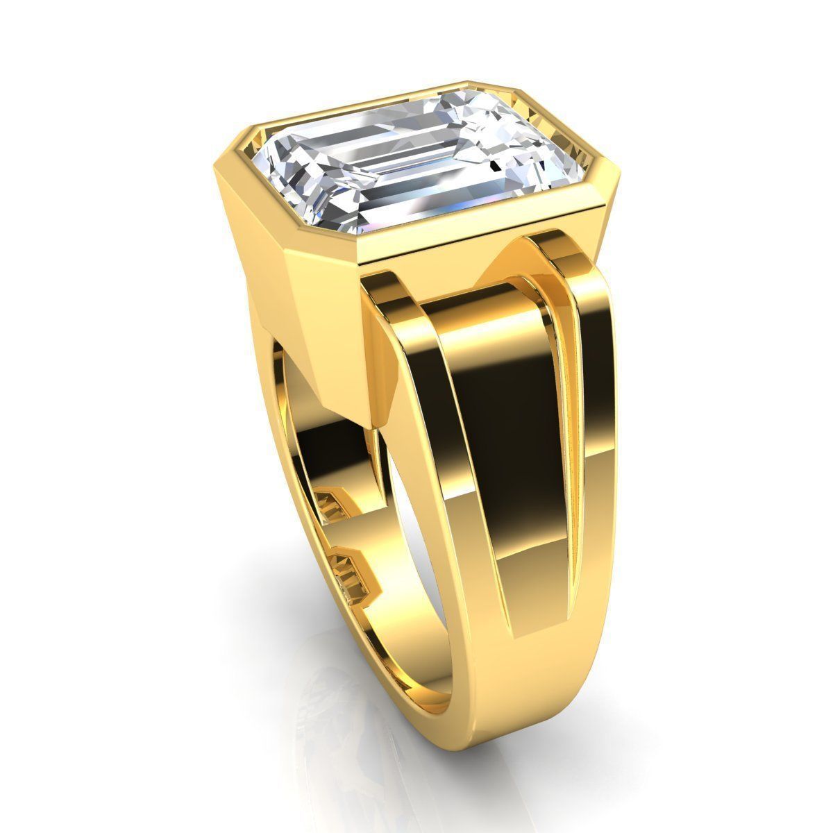 Big Stone Ring 3d Model Print  3D print model_12