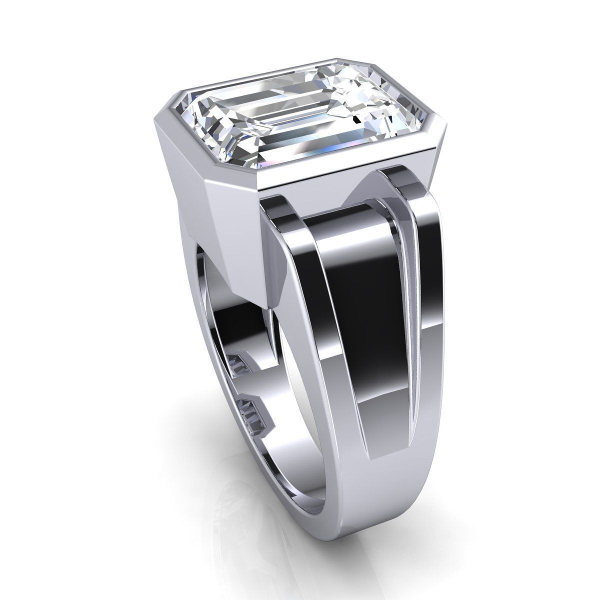 Big Stone Ring 3d Model Print  3D print model_10