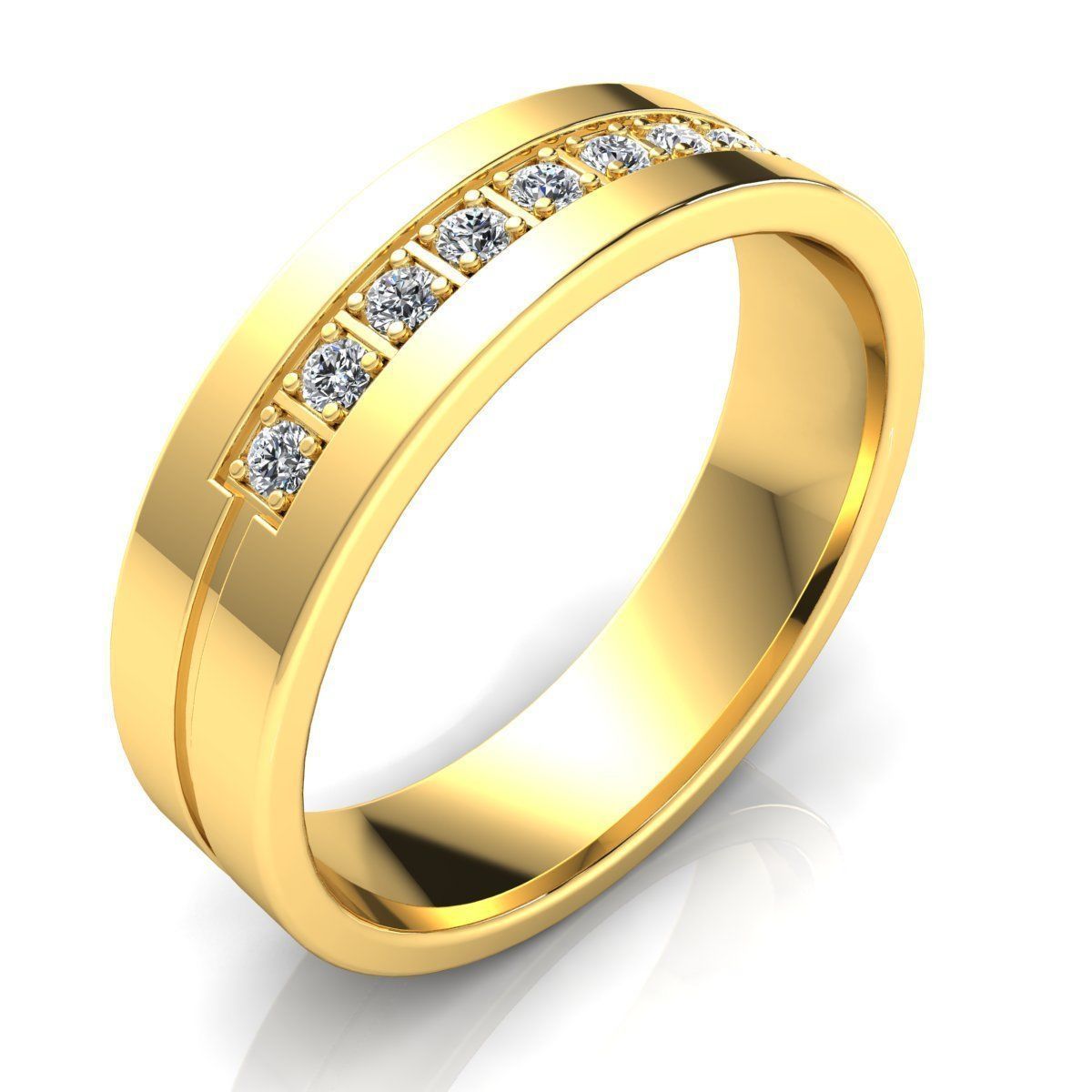 Diamond Ring 3d Model print 3D print model_2