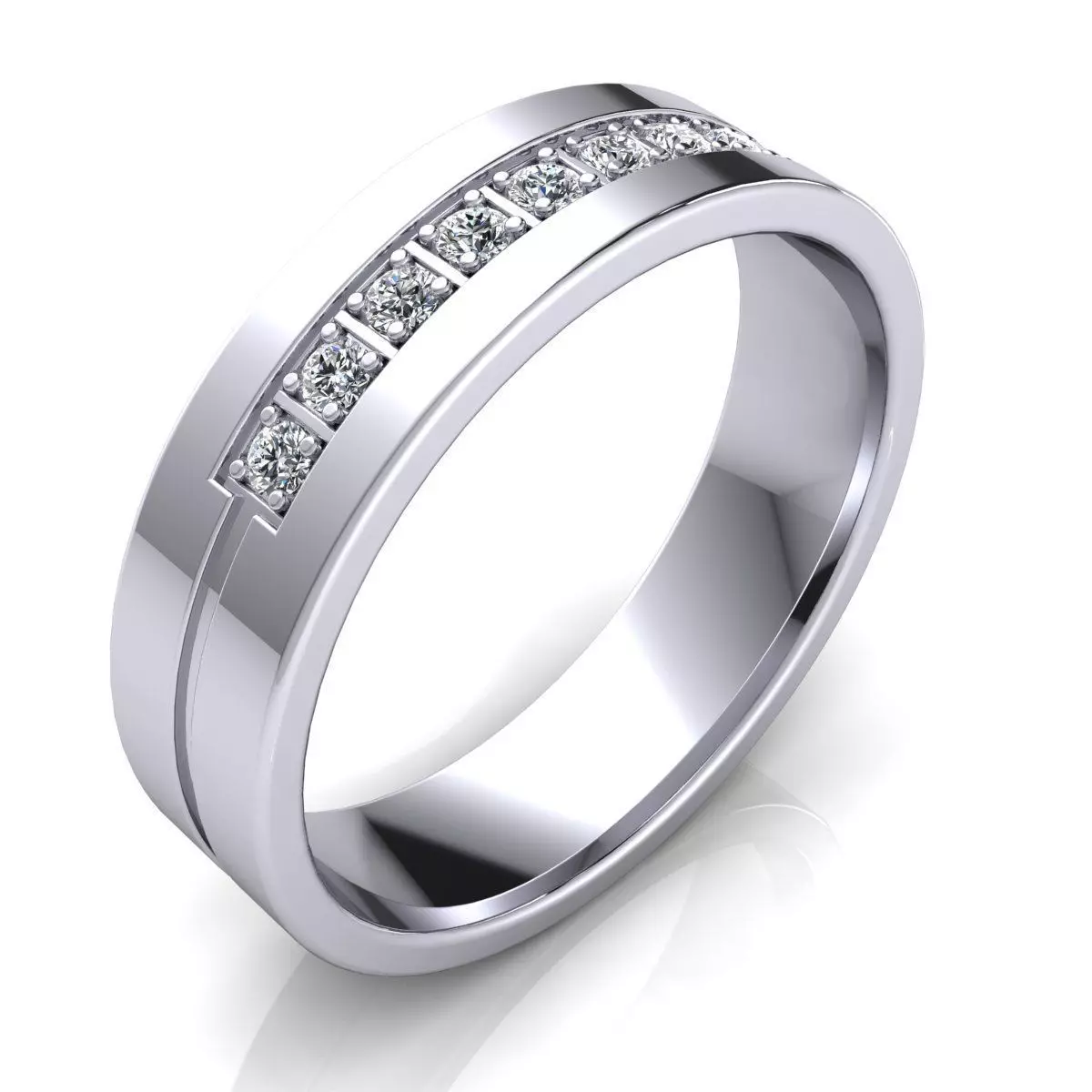 Diamond Ring 3d Model print 3D print model_0