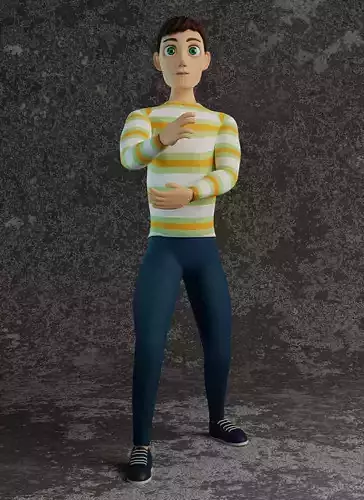 Young male character