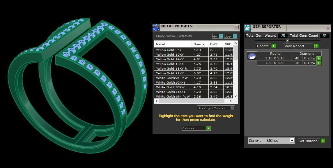Ring 98 3D print model_8