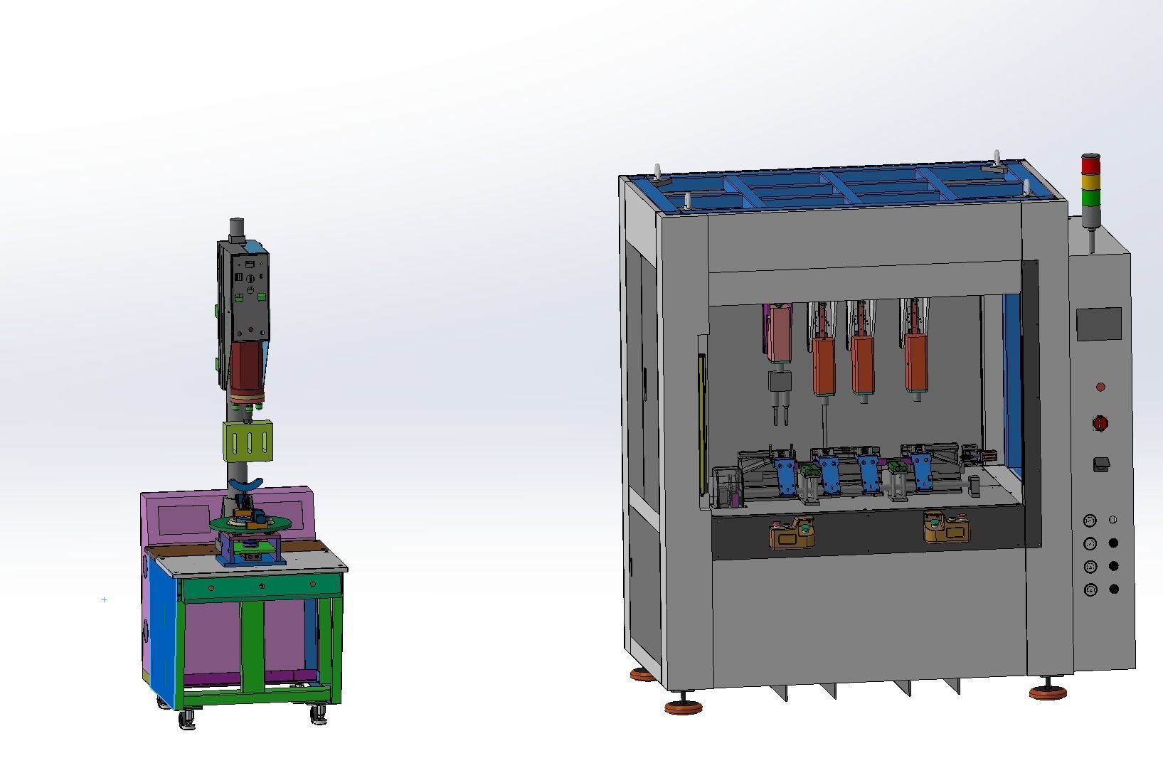 Ultrasonic welding machine Assembly 3D model_13