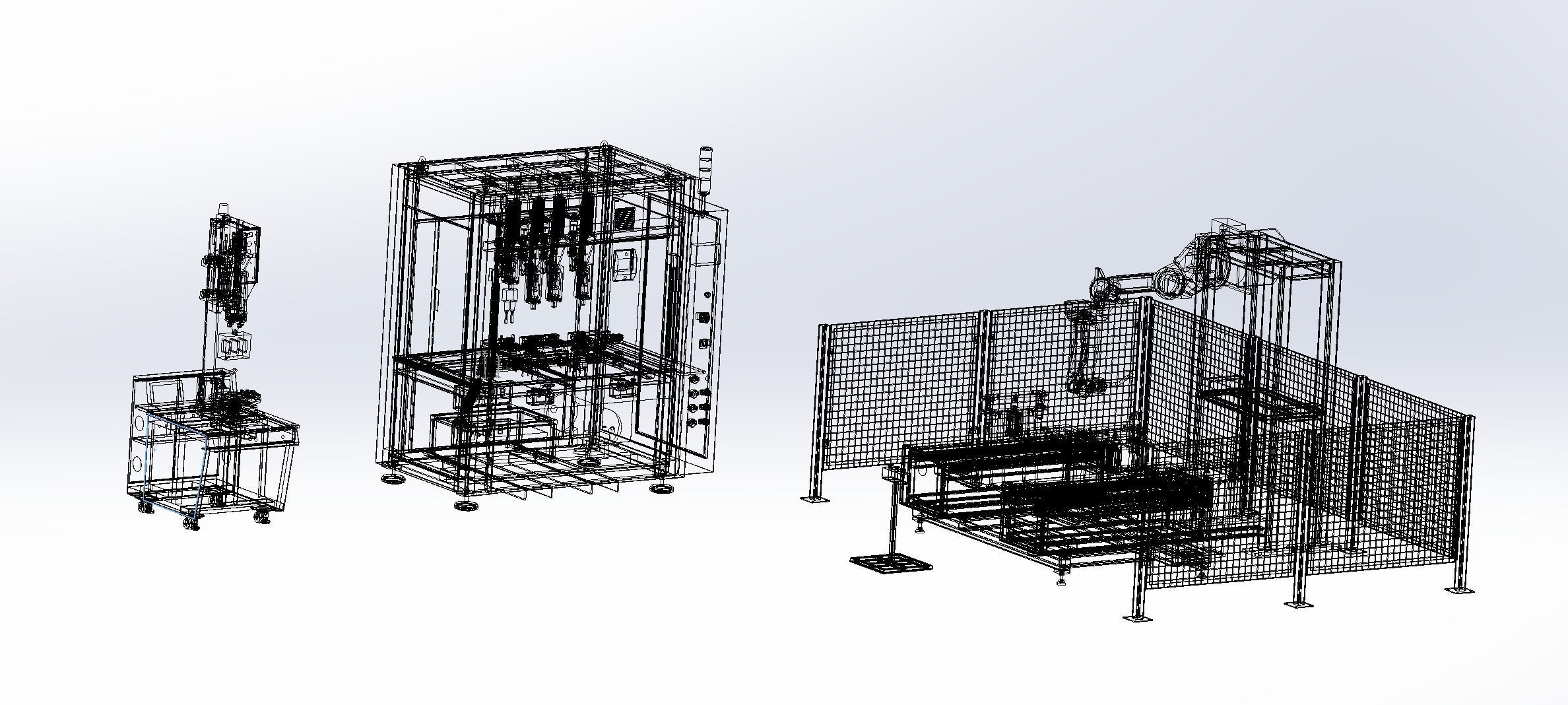 Ultrasonic welding machine Assembly 3D model_16