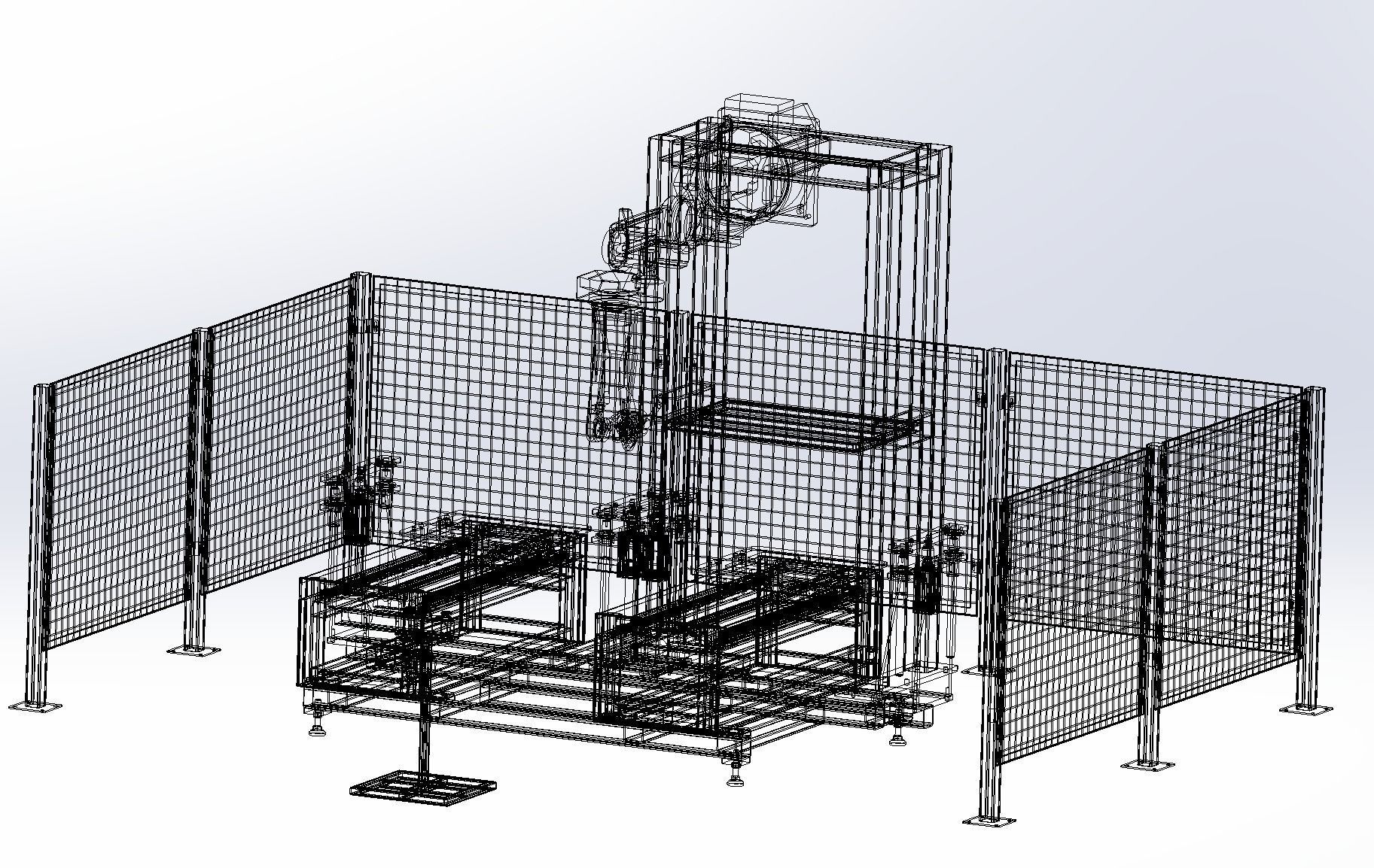 Ultrasonic welding machine Assembly 3D model_30