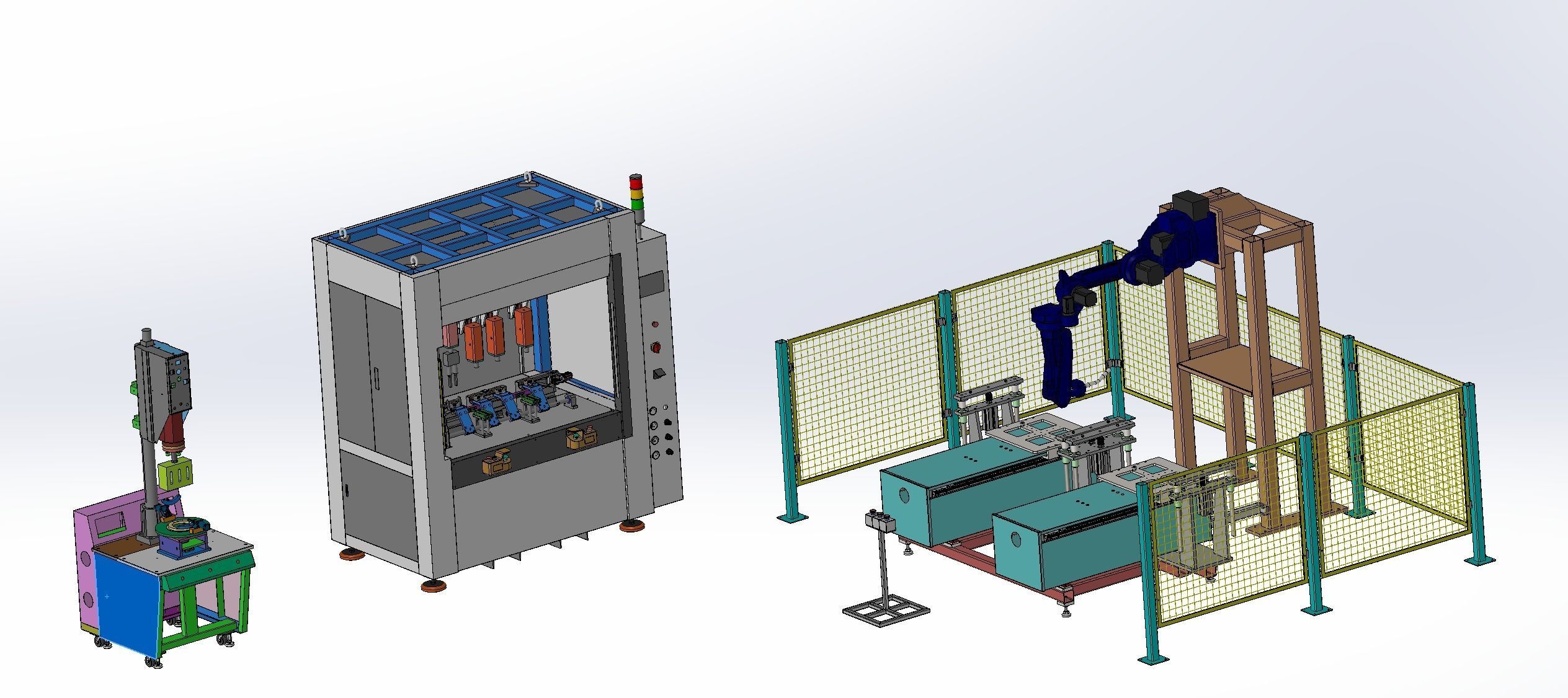Ultrasonic welding machine Assembly 3D model_6