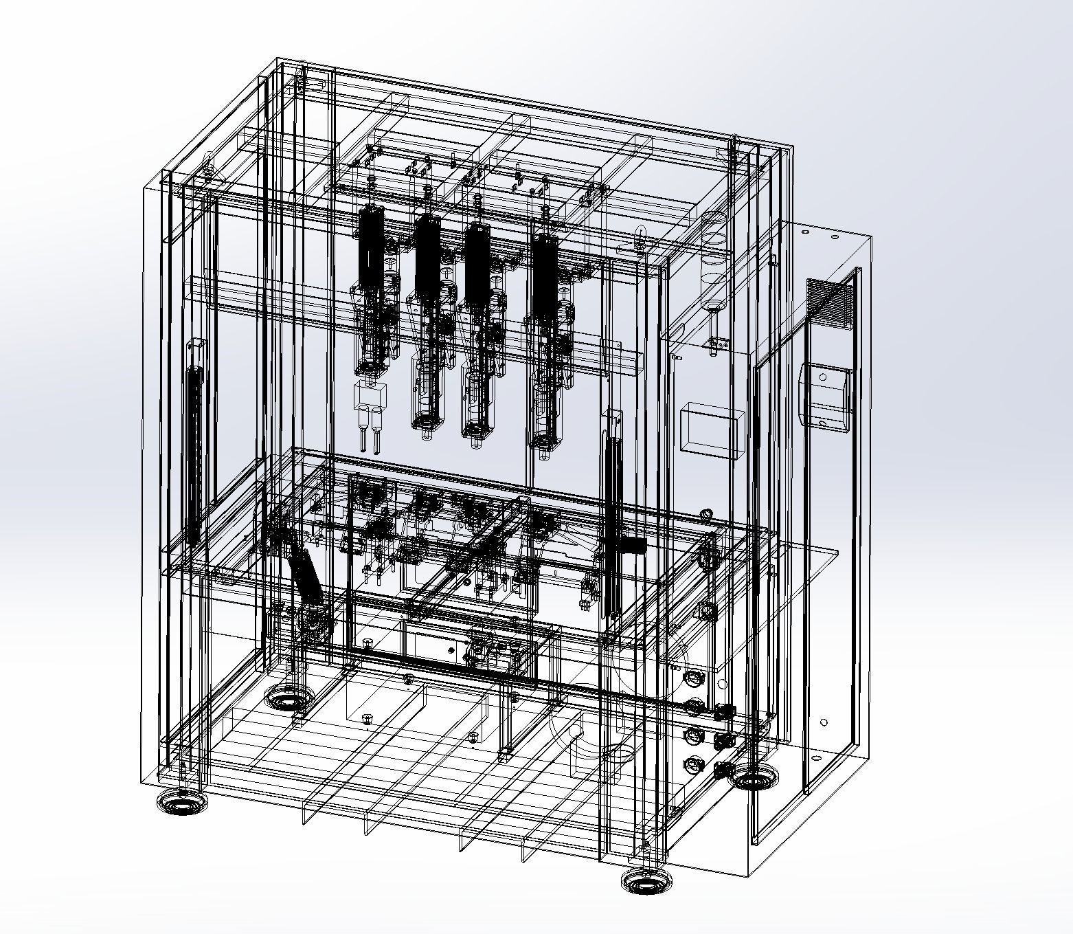 Ultrasonic welding machine Assembly 3D model_24