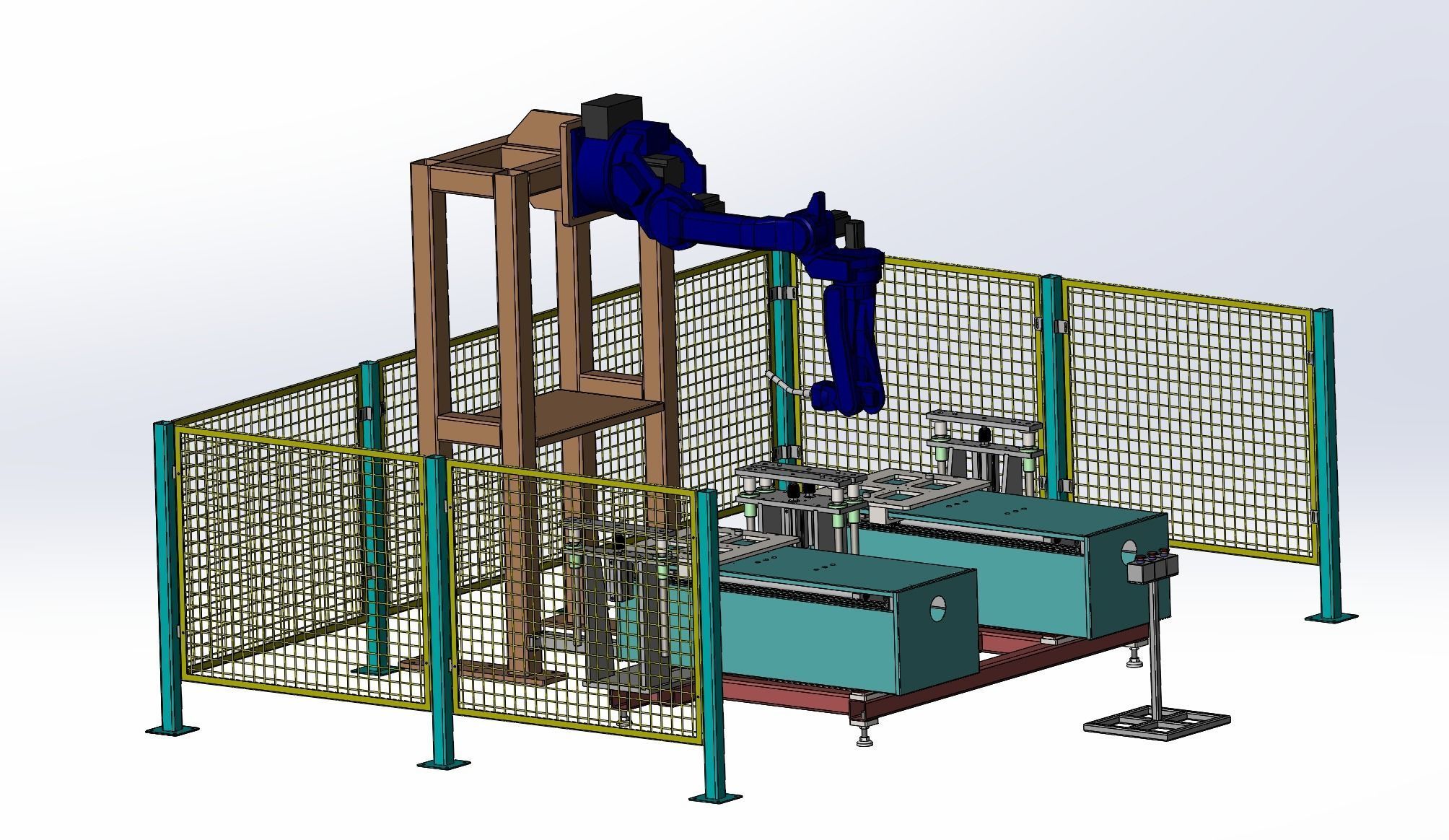 Ultrasonic welding machine Assembly 3D model_29