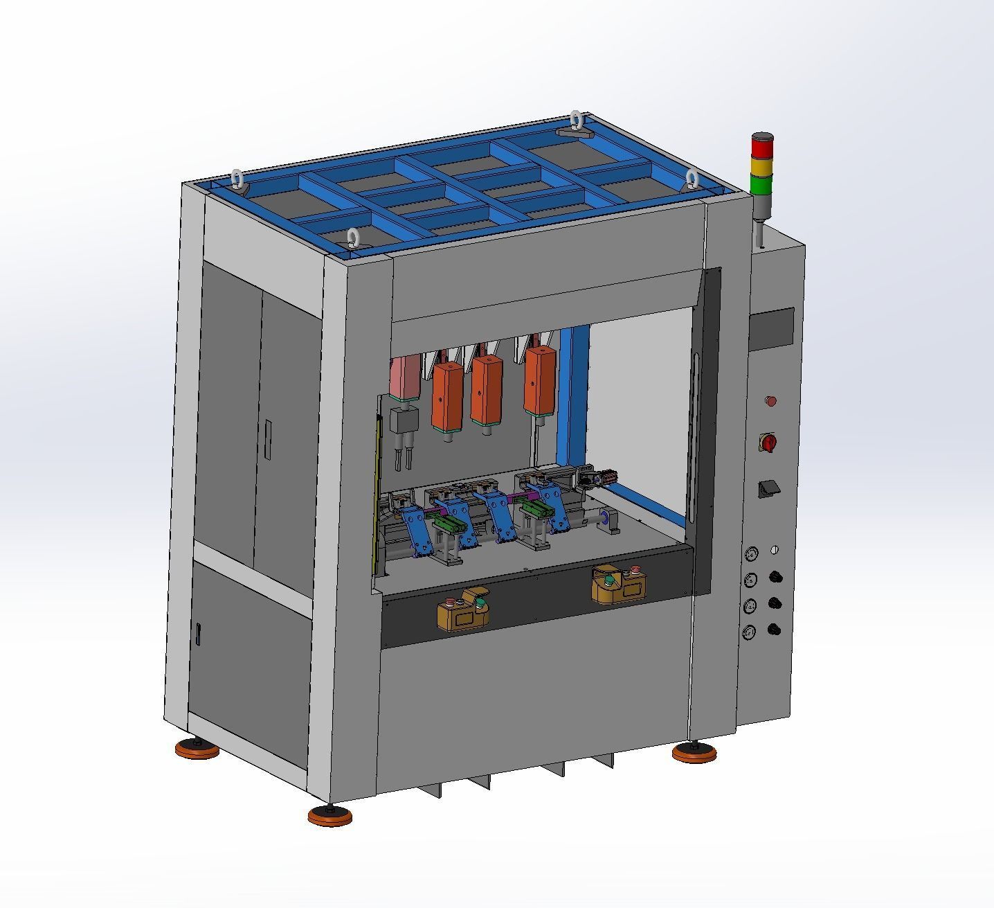 Ultrasonic welding machine Assembly 3D model_19