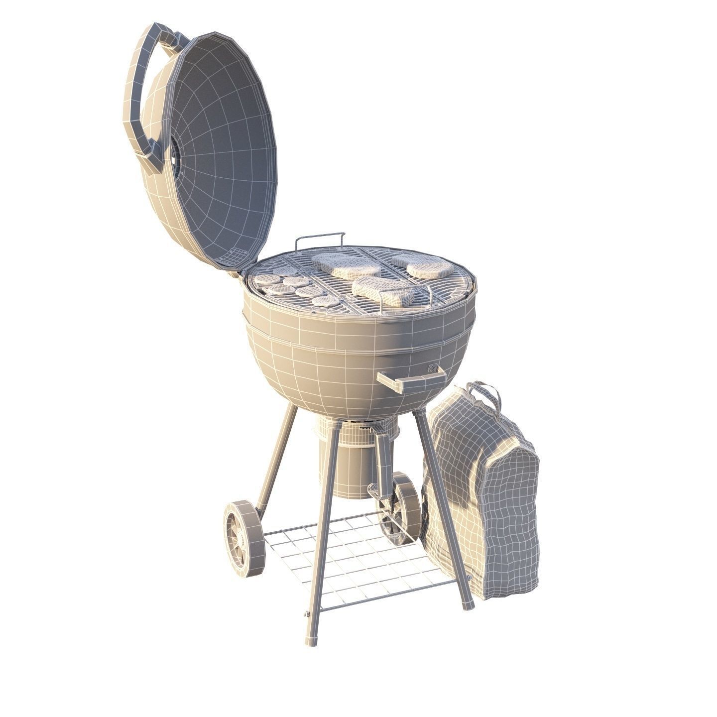 Napoleon Pro Charcoal 3D model_15