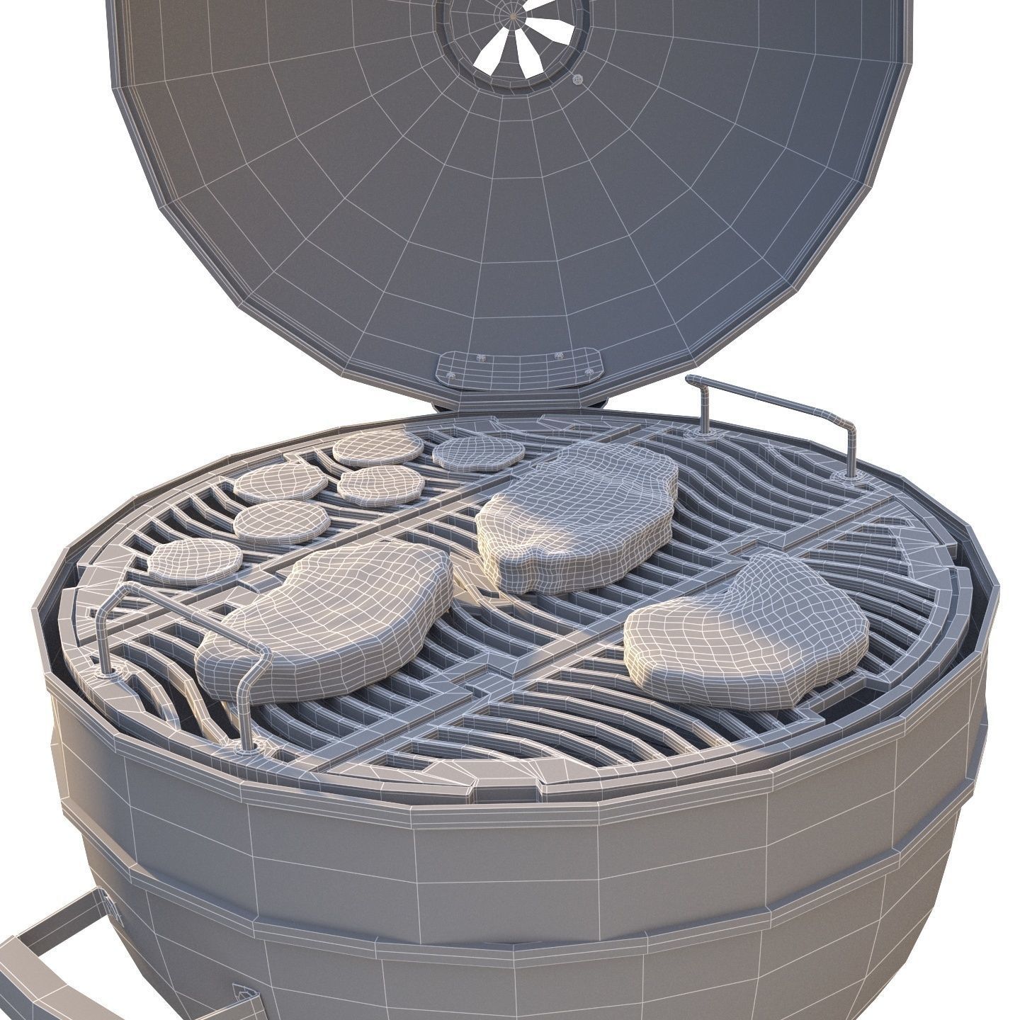 Napoleon Pro Charcoal 3D model_13