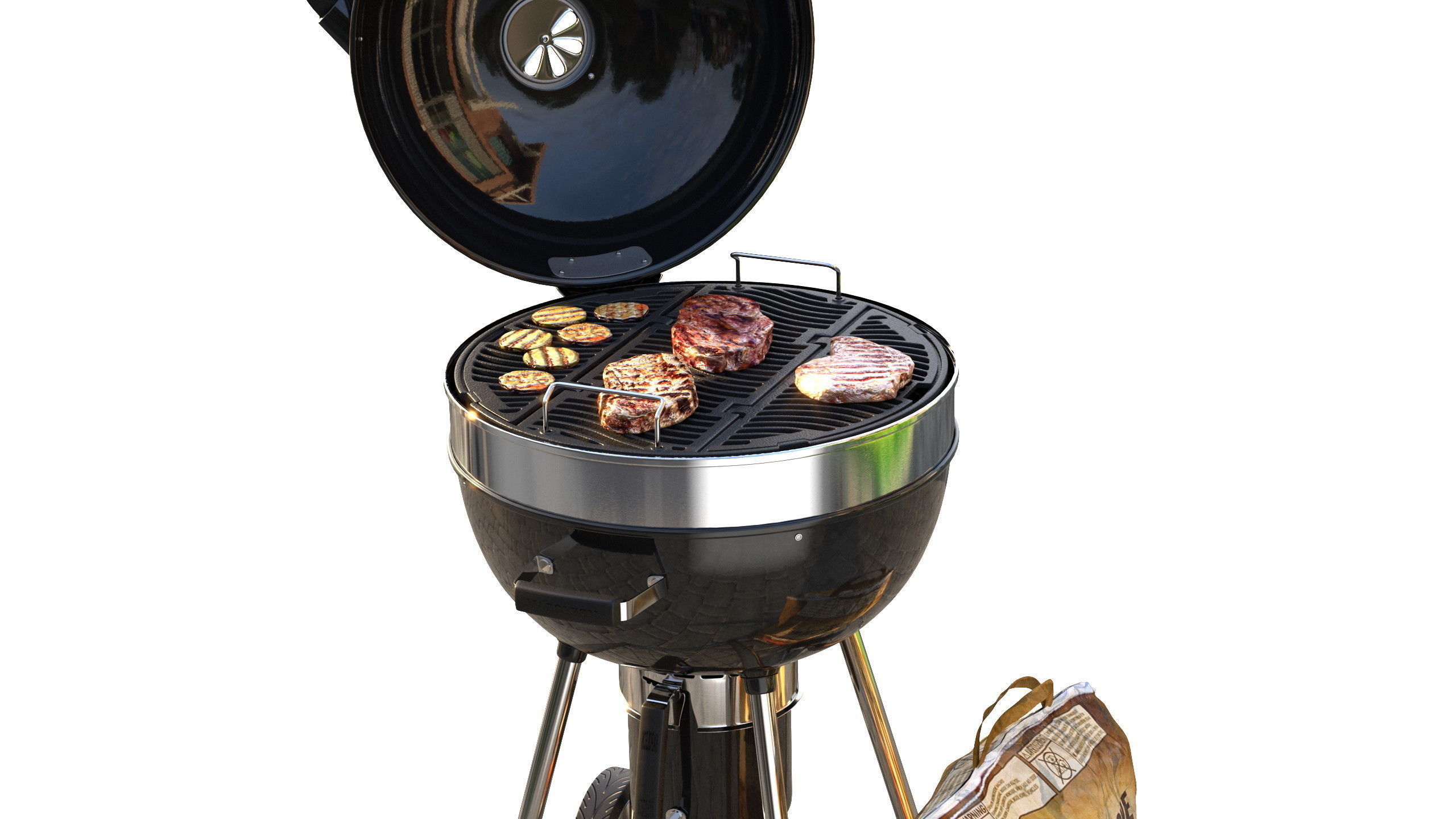 Napoleon Pro Charcoal 3D model_8