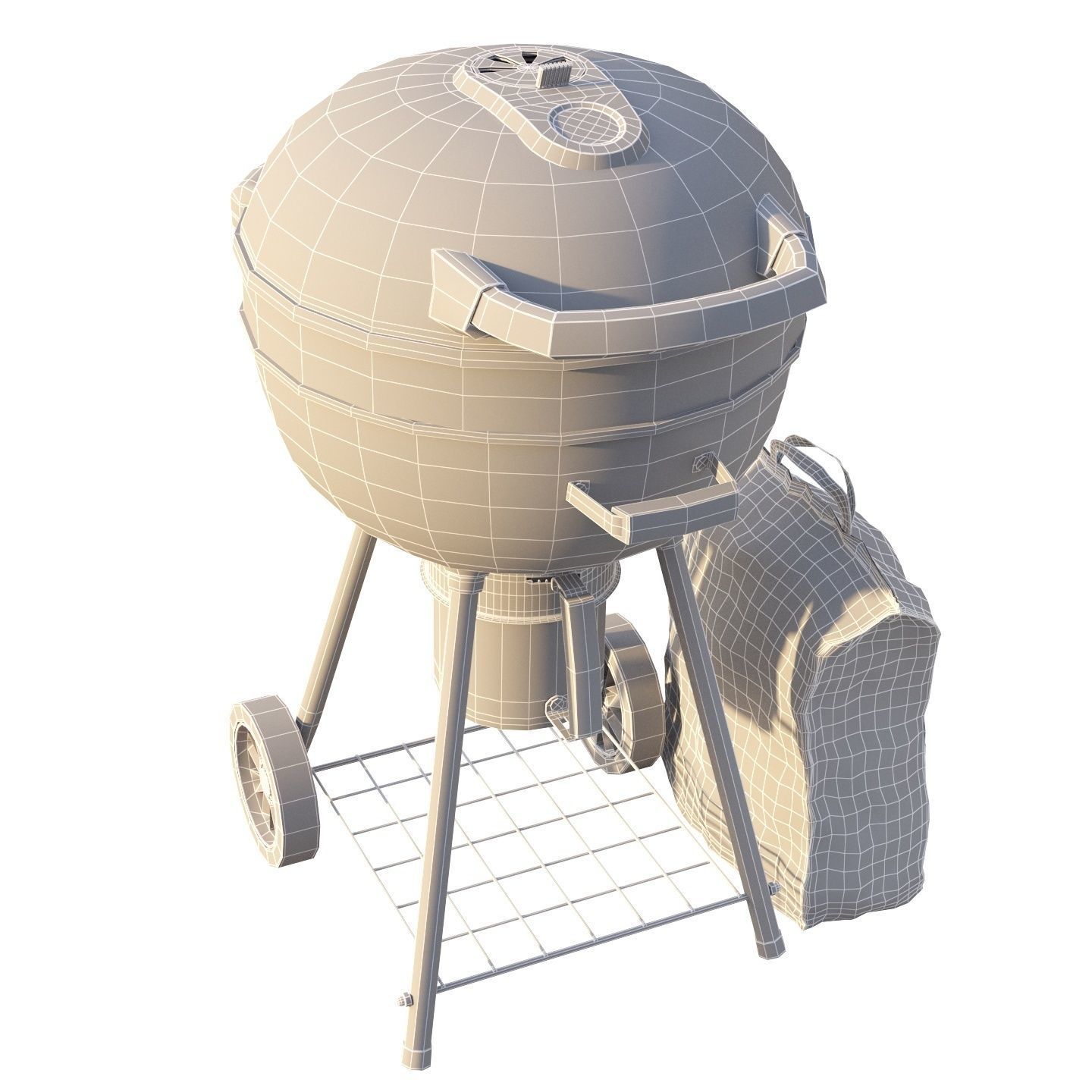 Napoleon Pro Charcoal 3D model_14