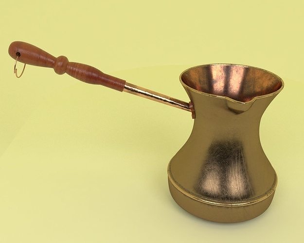 Turkish Coffee Pot Free 3D model