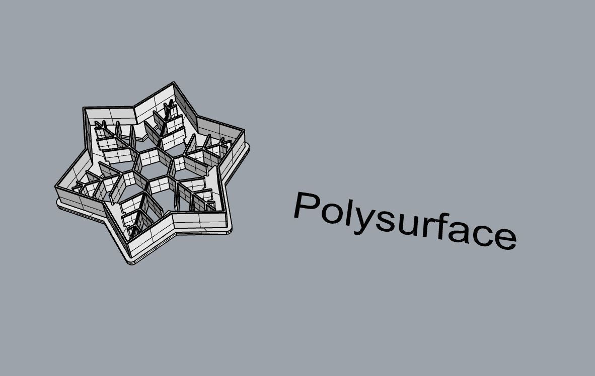 Snowflake cookie cutter 3D print model_3