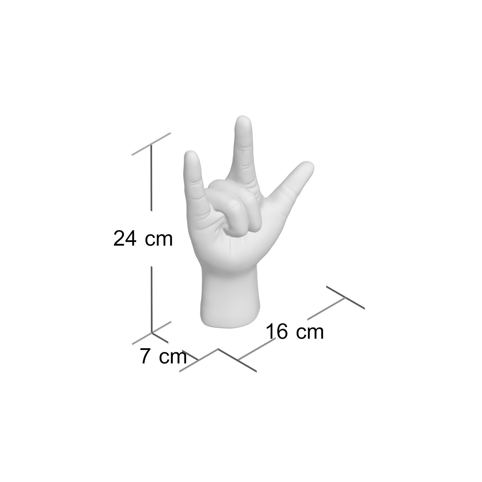 I Love You  Figurine 3D model_1