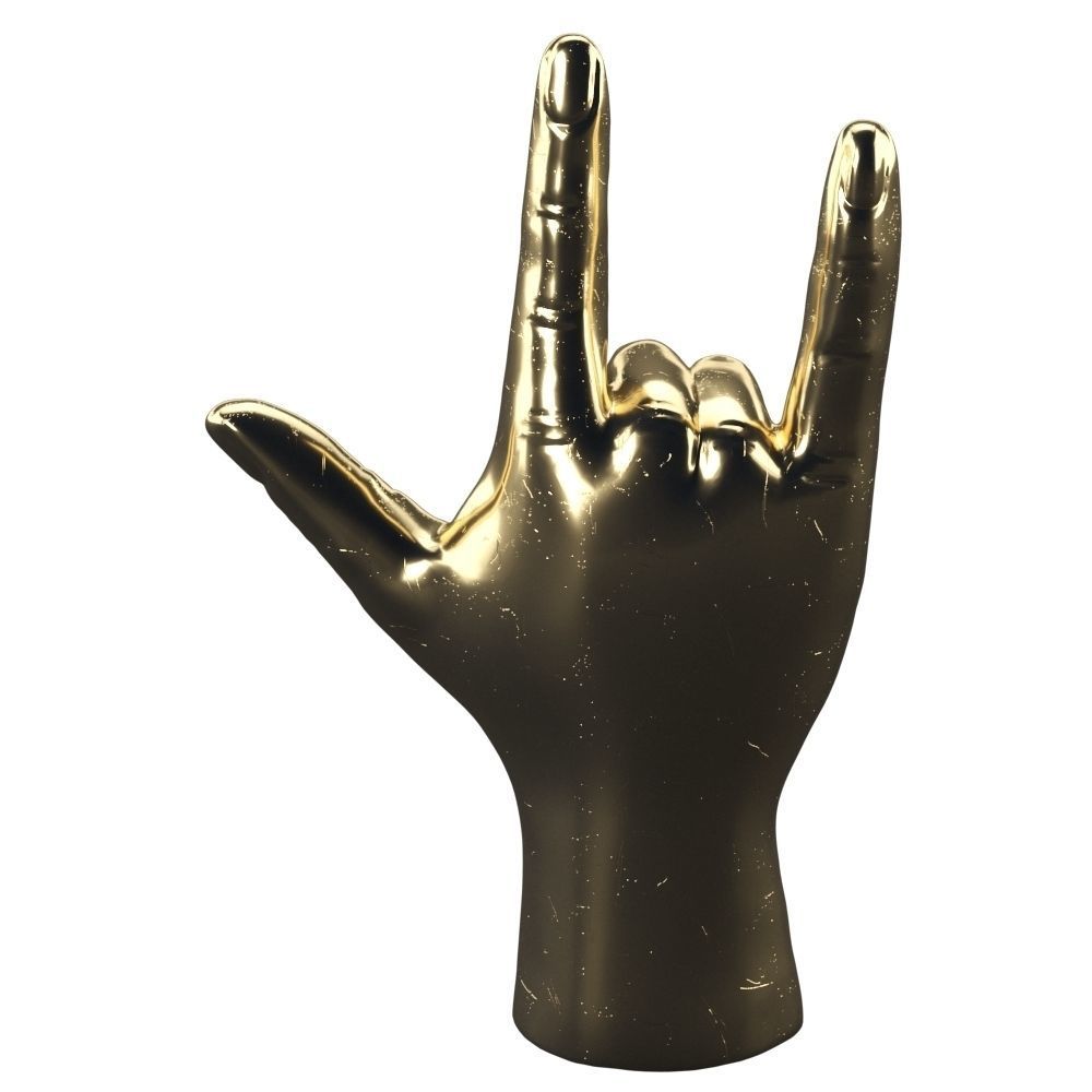 I Love You  Figurine 3D model_4