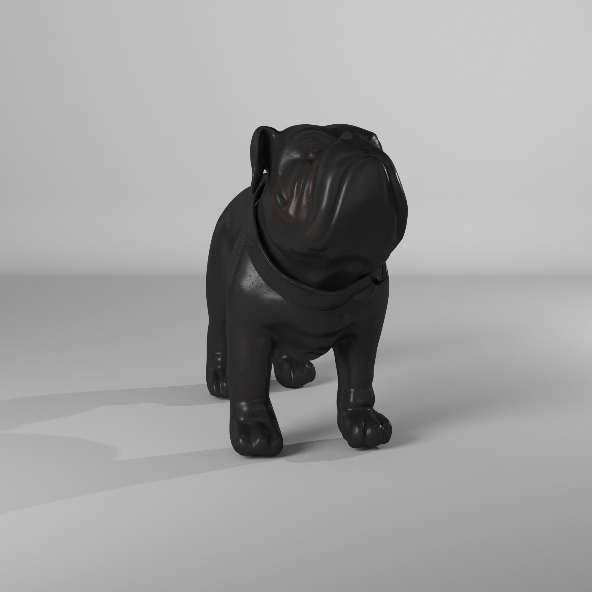 Karcher Dog Figurine Animal 3D model_3